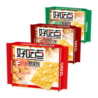 好吃点香脆腰果饼干108g*3袋休闲零食办公室下午茶小吃食品