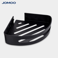 九牧(JOMOO) 卫浴挂件浴室五金挂件三角篮置物架角篮太空铝卫生间置物架937151-LE-1