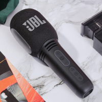 JBL KMC300 蓝牙无线麦克风 全民K歌话筒音响音箱一体麦克风 手机直播录音会议话筒K歌宝
