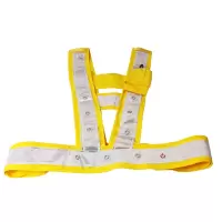 欧辉照明 (OHUIZAOMIN) OHJW3129 0.67W LED警示背心 IPX6 常亮4h、闪光8h
