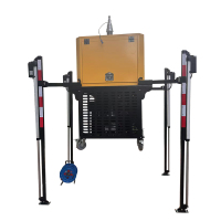 OHUI OHSY6859 2×160W LED 自装卸LED照明设备 IP65 AC220V 5700K 台 黄色