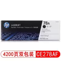 惠普HP CE278A 78a原装黑色硒鼓 HP 1566 1606 1536 1536dnf 黑色
