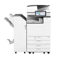 理光MP 3555SP A3黑白激光数码复印打印扫描复合机 35页/分钟 10.1英寸触控屏 双面打印复印 理光2555/3055/3555SP复印机系列(四纸盒+小册子装订器)