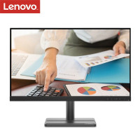 联想(Lenovo)L24E-30 23.8英寸75HZ全高清Freesync防撕裂技术微边框方底手机凹槽支架可壁挂广视角低蓝光不闪屏电脑液晶显示器(HDMI+VGA+音频接口)