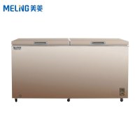 美菱(MELING)538升冰柜 冷柜 卧式大容量商用 冷藏冷冻转换单温冰柜冷柜 深冷速冻BC/BD-538DTX