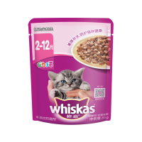 伟嘉 宠物猫粮猫湿粮 幼猫妙鲜包 金枪鱼味85g单袋装