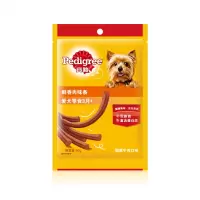 宝路狗零食鲜香肉味条烟熏牛肉味80g*3