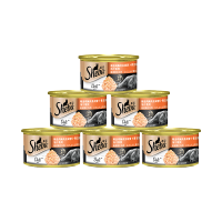 SHEBA希宝 猫粮罐头鸡肉三文鱼口味 85g 泰国进口 成猫宠物零食