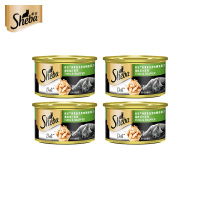 SHEBA希宝 猫粮罐头吞拿鱼及美味鲷鱼 泰国进口 85g*4
