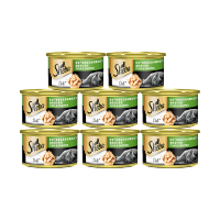 SHEBA希宝 猫粮罐头吞拿鱼及美味鲷鱼 泰国进口 85g*8