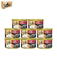 SHEBA希宝 猫粮罐头 吞拿鱼清汤薄片 泰国进口 85g*8