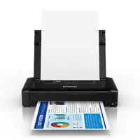 爱普生(EPSON)WF-110 A4彩色打印机便携式打印机[便携打印/无线WIFI/内置电池/USB供电]WF-100升级款