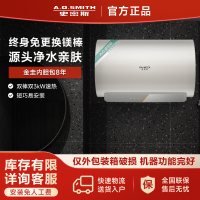 A.O.史密斯佳尼特金圭内胆电热水器JC3双棒分离速热免更换镁棒免清洗60升 [仅外包装瑕疵]