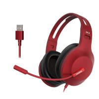 Edifier/漫步者 HECATE G1 USB数字解码 游戏耳机电竞耳麦头戴式电脑耳机麦克风吃鸡耳机带线控 红