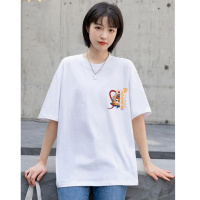 2022夏季花虎虎生威印纯棉T恤