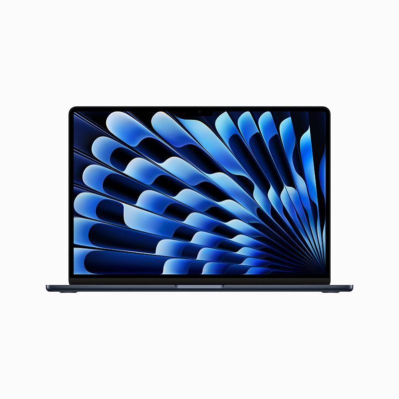 Apple/苹果2024款MacBookAir13.6英寸M3(8+10核)16G 512G 午夜色轻薄笔记本电脑(国补签收后无质量问题不支持退换货)