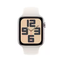 Apple/苹果 Watch SE 智能手表GPS+蜂窝款40毫米星光色铝金属表壳星光色运动型表带S/M MXHR3CH/B