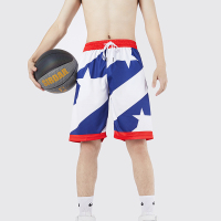 篮球短裤男夏季美式冰丝凉爽裤子透气大码速干宽松运动五分裤