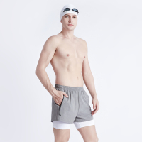 泳裤男游泳五分防尴尬青少年平角宽松款水上乐园温泉沙滩可下水