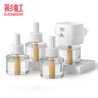彩虹电热蚊香液家用驱蚊液无味电蚊香液灭防蚊补充液量贩装官方正品
