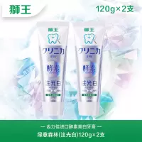 LION狮王齿力佳酵素美白牙膏氨基酸去黄清新口气含氟官方正品