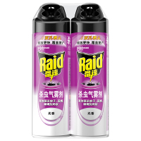 (Raid) 雷达杀虫气雾剂 无香双瓶装 550ml*2 杀蚊子 杀蟑螂 杀蚂蚁 喷雾(北京、上海不发)