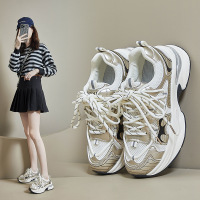 ins韩版厚底老爹鞋2023秋季新款街拍鞋增高休闲鞋MRB006