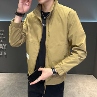 外套男款春秋季日系工装冲锋衣夹克上衣潮流宽松痞帅男生秋装衣服