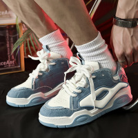 小众设计黑武士版本面包鞋休闲新款国潮牌老爹鞋运动滑板鞋跨境