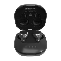 纽曼R5蓝牙耳机双耳真无线运动苹果安卓男女通耳塞小型超长续航 黑色