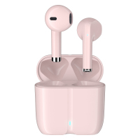 纽曼X8蓝牙无线耳机男女士真无线久戴不痛2021新款高颜值蓝牙耳机 粉色
