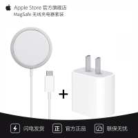 Apple 苹果 MagSafe 无线充电器套装 手机磁吸充电器 15W快速充电 适用于12 13 14系列