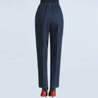 2023妈妈牛仔裤子春季休闲中老年女裤老年人春秋款高腰宽松长裤