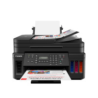 佳能(Canon)G7080 A4幅面彩色加墨式高容量商用传真一体机 打印复印扫描传真/有线无线网络/自动双面打印 套餐一