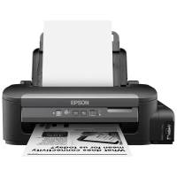 爱普生M105黑白喷墨打印机A4不干胶学生作业无线wifi办公 套餐二