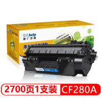 普广适用CF280A 80A硒鼓惠普HP M401d M401n M401dn M425dn粉盒