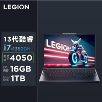 联想(Lenovo)拯救者Y7000P 2023 16英寸电竞游戏笔记本电脑 定制(13代i7-13620H 64G 2T RTX4050 6G 2.5k 165Hz高色域)钛晶灰