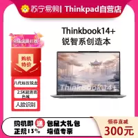 Thinkpad ThinkBook 14+ 锐龙版 01CD AMD R7 8845H 16GB 1TB 14.5英寸标压轻薄本笔记本电脑 2.5K 90Hz刷新率