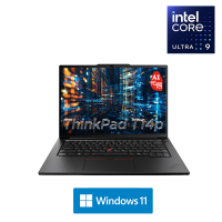 联想ThinkPad T14P 03CD AI 2025 14.5英寸高性能工程师本笔记本电脑 英特尔酷睿Ultra 9 285H 64G 1TB 3K超清屏