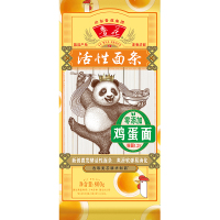 鲁花(熊猫系列)中麦鸡蛋面800g*2袋