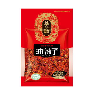 华畅油辣子x80g/袋*6