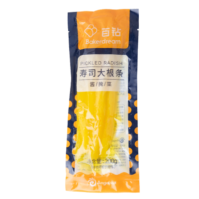 百钻寿司大根(调味萝卜)200g/袋*3袋