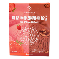 百钻冰淇淋粉组合装(草莓味&卡布奇诺味)100g/袋
