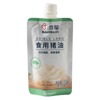 百钻食用猪油100g*2袋