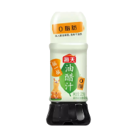 海天0脂油醋汁225g/瓶*2瓶