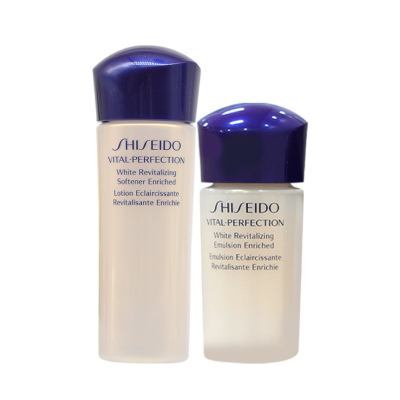 [专柜正品]资生堂(SHISEIDO) 悦薇珀翡紧颜亮肤水25ML+亮肤乳15ML滋润型