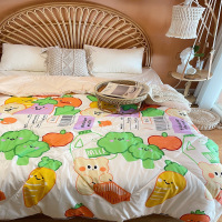 A类大豆蛋白纤维被子肤柔软蚕丝蛋白空调被芯可水洗印花夏凉被