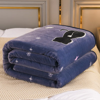 毛毯加厚毯子午睡毯法兰绒毛毯礼品双人空调毯单人珊瑚绒床单被