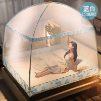 新款网红加密加厚蒙古包蚊帐1.5米床1.2m家用1.8x2.0三开门帐子