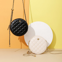 菱格圆饼包包女 2022新款潮迷你百1OjEsn